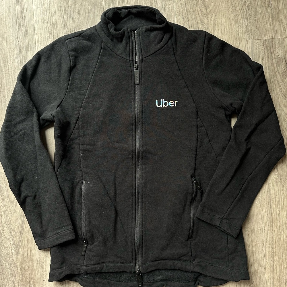Exclusive: Uber logo women’s zippered jacket